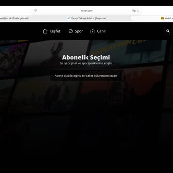 Ödeme Yaptığım Exxen Paketi İçin Erişim Sorunu Ve Süre Uzatımı Talebi