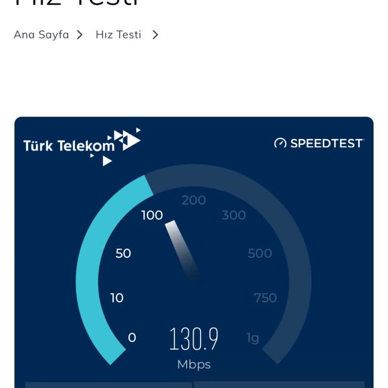 Taahhüt Edilen 1000 Mbps Hız Sağlanmıyor, Sürekli 70-200 Mbps Alıyorum