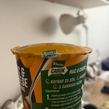 Şişmiş Ambalajlı Knorr Makarnada Gıda Güvenliği Şikayeti