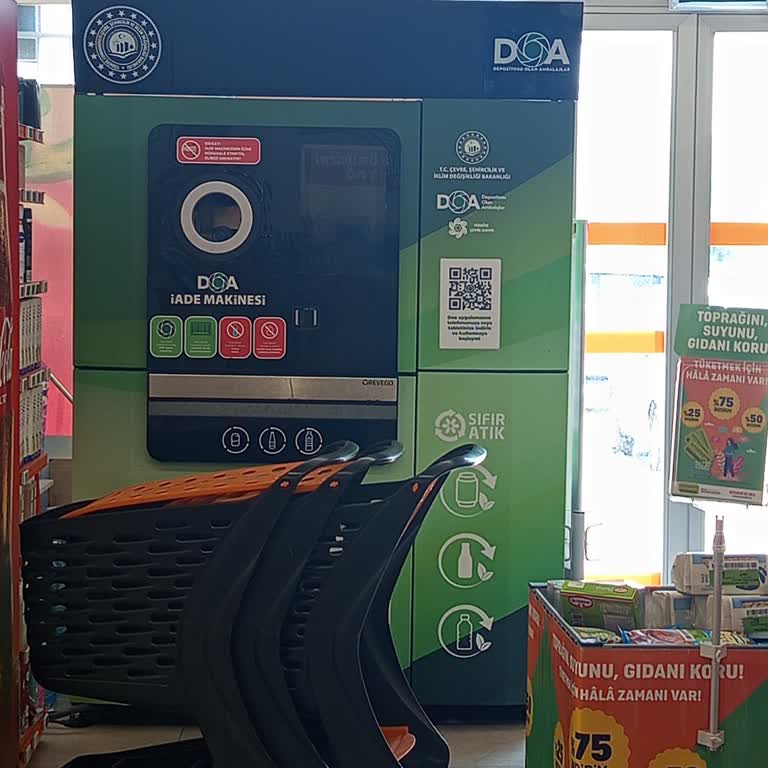 Depozito İade Makinesi Arızalı, Müşteriler Mağdur