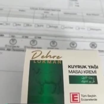 Dehre Lokman Kuyruk Yağı Kremi Hüsranı