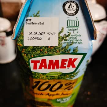Tamek Şeftali-Elma Suyunun Bozuk Tad Ve Kokusu Nedeniyle İade Talebi