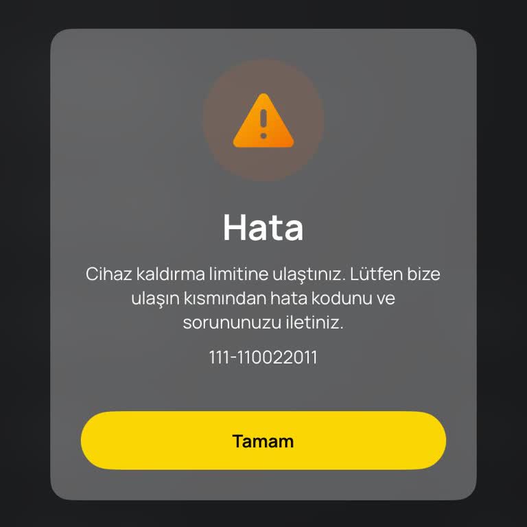 TV+ Mobil Üyelik İptalinde Hata Kodu Ve Ücret Kesintisi