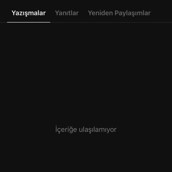 Threads Mobil Uygulamasında Hesabım Görüntülenmiyor Ve Sürekli Hata Veriyor