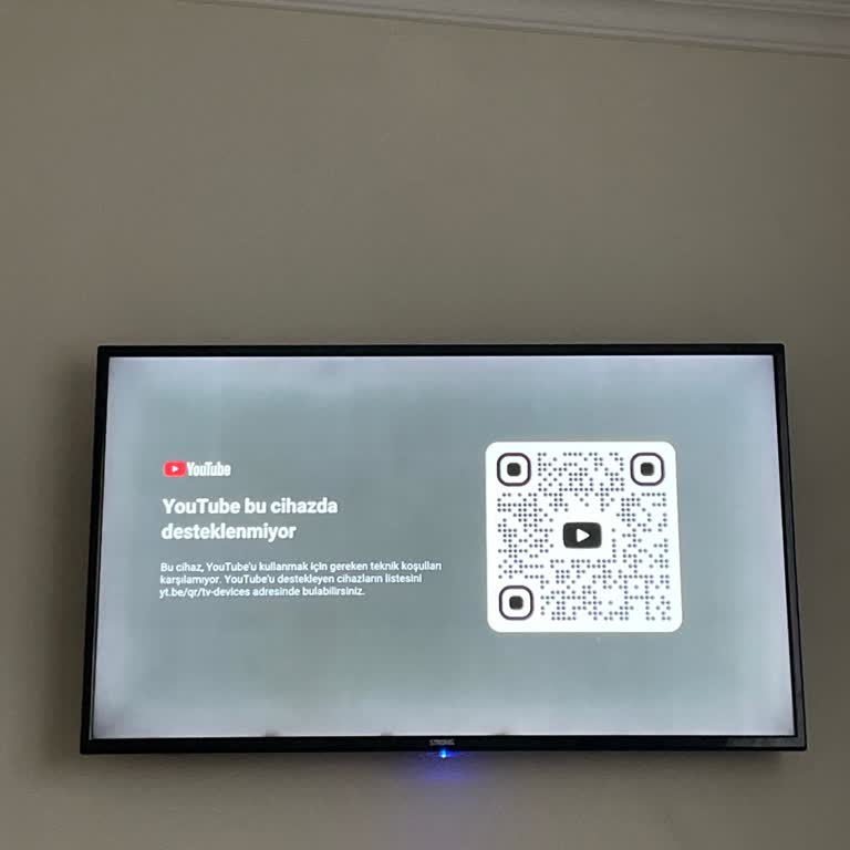 Strong TV'de YouTube Çalışmıyor, Destek Talebi