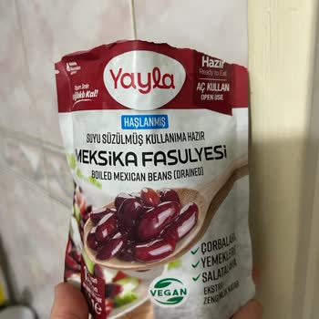 Migros Sanal Market'ten Bozulmuş Meksika Fasulyesi Ürünü