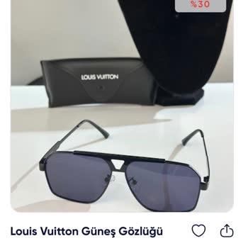 İlanla Uyuşmayan Louis Vuitton Gözlüğü Gönderildi Ve Tam İade Talep Edildi