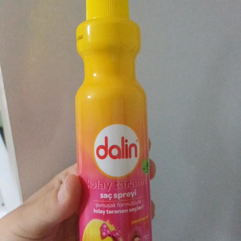Dalin Saç Spreyi Kötü Koku Sebebiyle Kullanılamıyor