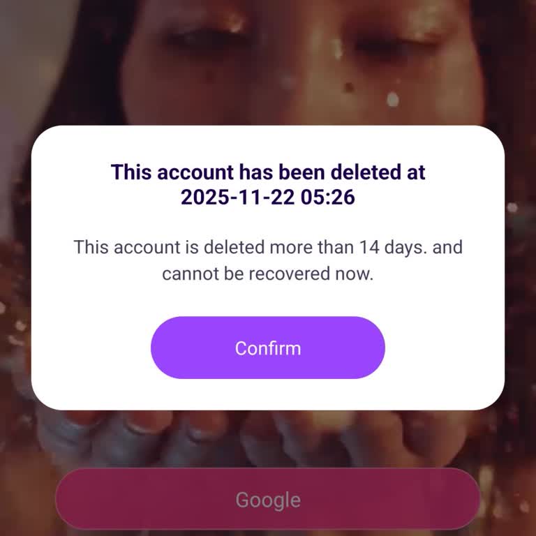 Chamet Deleted Account Cannot Be Restored – Account Recovery Request