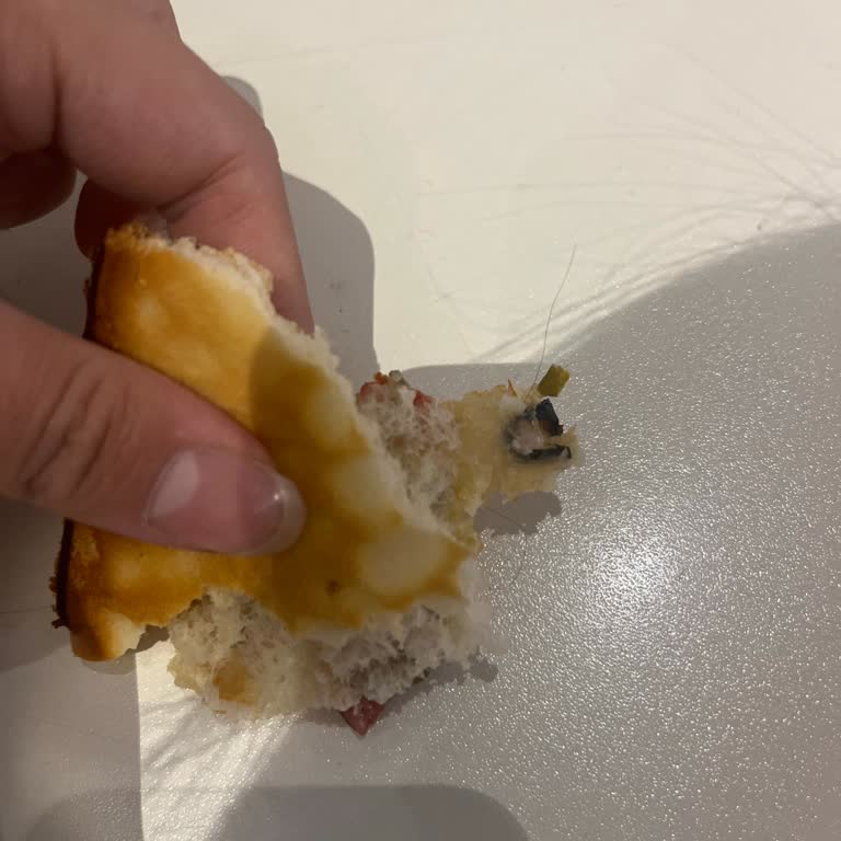 Pizza’da Saç Teli Ve Yabancı Madde Bulunması