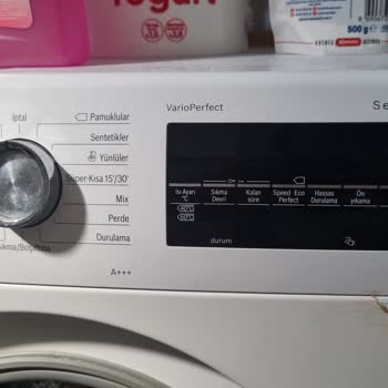 Bosch Çamaşır Makinesinde Ön Yüz Paslanması ve Ücretsiz Parça Değişimi Talebi
