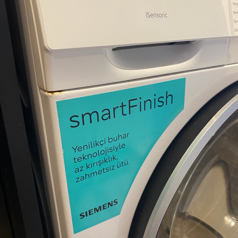 Kısa Sürede Çürüyen Siemens Çamaşır Makinesine Ücretsiz Değişim Talebi