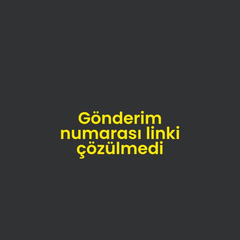Kargoist Teslim Etmediği Haşema Siparişi İçin Acil Bilgi Talebi