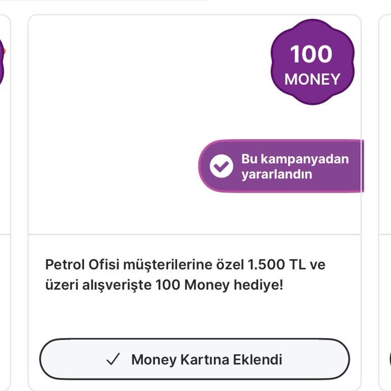 Kazanılan 450 Money Puanı Hesapta Görünmüyor
