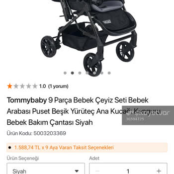 Ana Kucağı Olmadan Gelen Bebek Seti Ve Çözüm Sunulmayan Müşteri Desteği