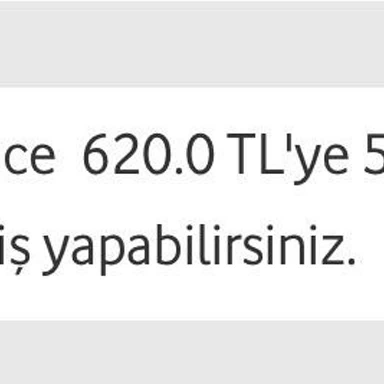 Vodafone’da Tek Seçenek Sunulması Ve Uygun Tarifeye Geçişte Şeffaflık Talebi