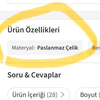 Paslı Ve Küflü Tartolet Kalıbı İçin Tam İade Talebi