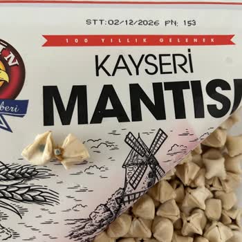 Tarih Geçmemiş Mantı Paketi İçinde Küf: Sağlık Endişesi