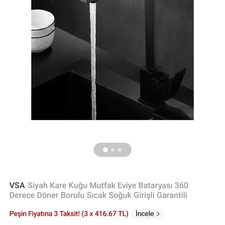 Kaçak Mutfak Bataryası İçin İade Ve Değişim Talebi