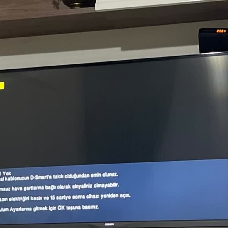 D Smart TV Aboneliğimde Cihaz Açılmıyor, Müşteri Hizmetleri Ve Teknik Servis Yetersiz