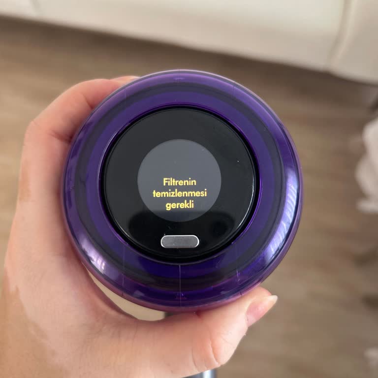 Dyson V12 Detect Slim Süpürge Filtre Uyarısı Sorunu Ve Çözüm Talebi