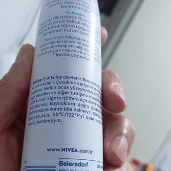 Nivea Fresh Natural Deodorantın Yapışkan Hissi Ve Çözüm Talebi