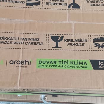 Hepsiburada'da Yanlış Klima Gönderimi Ve Kargo Gecikmesi