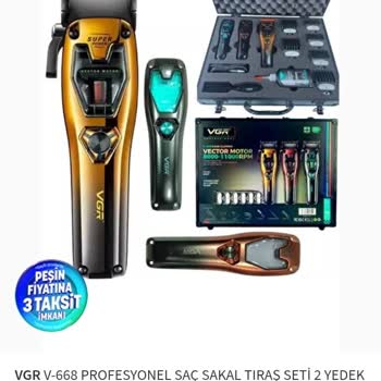 VGR V-668 Tıraş Makinesi 3 Saniyede Kapanıyor, Parça Temin Edilemiyor Ve Değişim Talebi