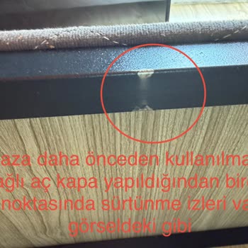 Hasarlı Ve Eksik Vivense Baza Ve Başlık İçin İade Talebi