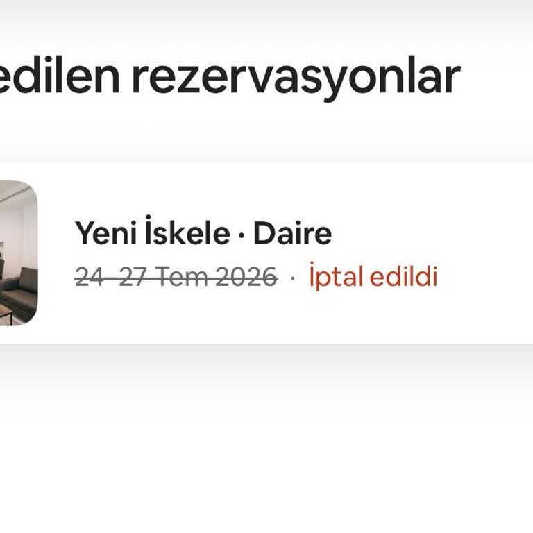 Airbnb'de Erteleme Talebine Cevap Gelmemesi Ve Ödeme İadesi Talebi
