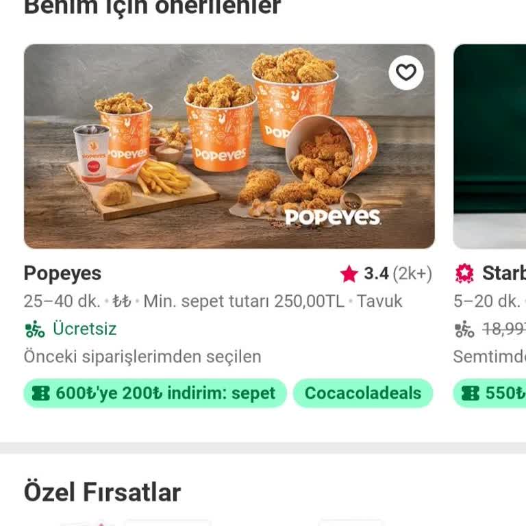 İndirimi Uygulamayan Yemeksepeti Ve İptal Edilemeyen Sipariş