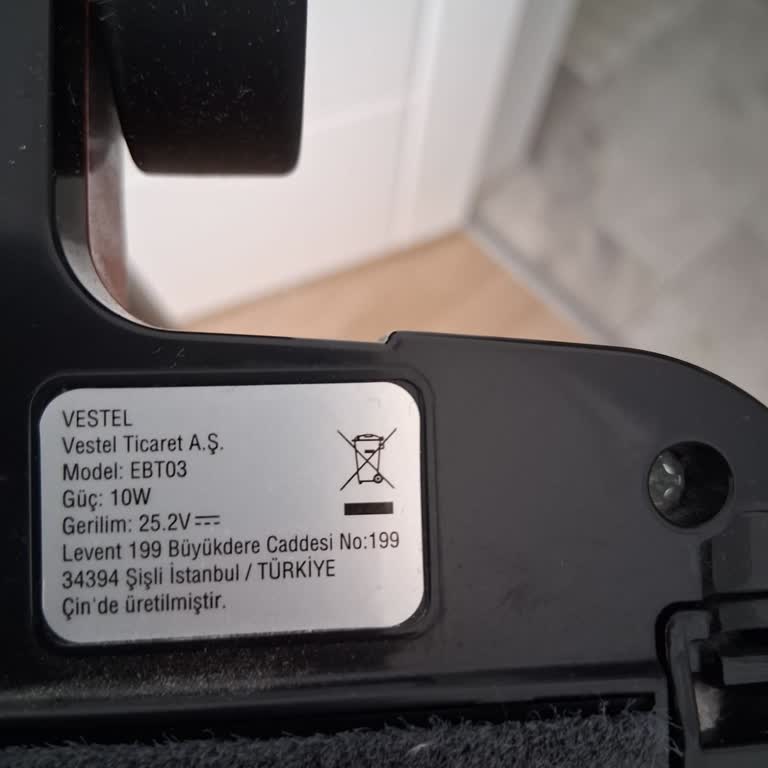 Vestel EBT03 Dik Süpürge Sürekli Durma Ve Çekiş Sorunu, Garanti Değişim Talebi