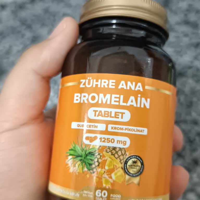 Bromelain Tabletinde Şiddetli Bulantı, Baş Ağrısı Ve Kusma