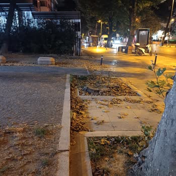 Kadıköy Belediyesi Ekiplerinin Bağdat Caddesi Suadiye'de Gösterişçi Ve Eşitsiz Temizleme