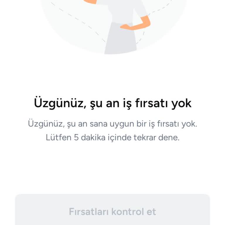 Armut Pro’da İş Fırsatı Yok Hatası Ve 80 TL Hesap Parası Erişilemedi