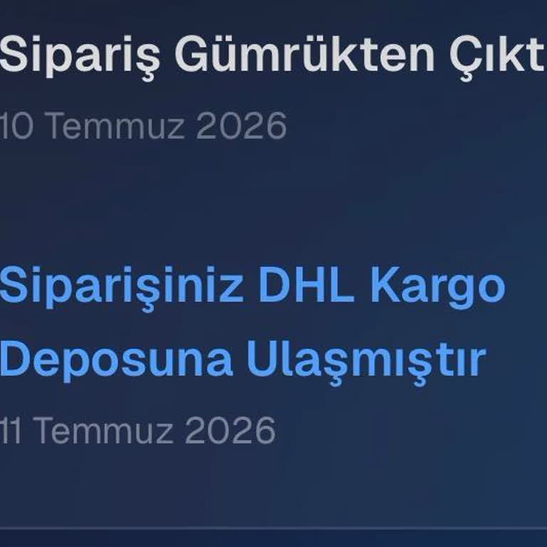 Yurt Dışı Gönderim Bilgisi Verilmemesi Nedeniyle Uzayan Sipariş Ve Teslimat Sorunu