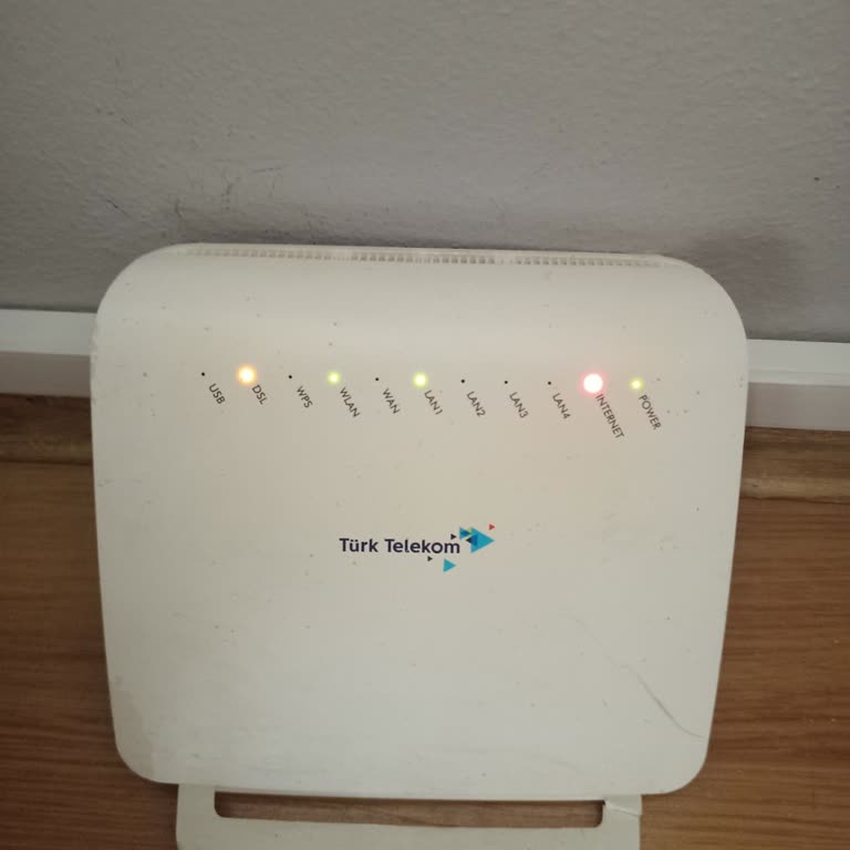 Türk Telekom Ev İnternetinde Kesinti Ve Modem Arızası