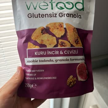 Wefood Granolada Çıkan Taş Dişime Ağrı Verdi Ve Tazminat Talep Ediyorum