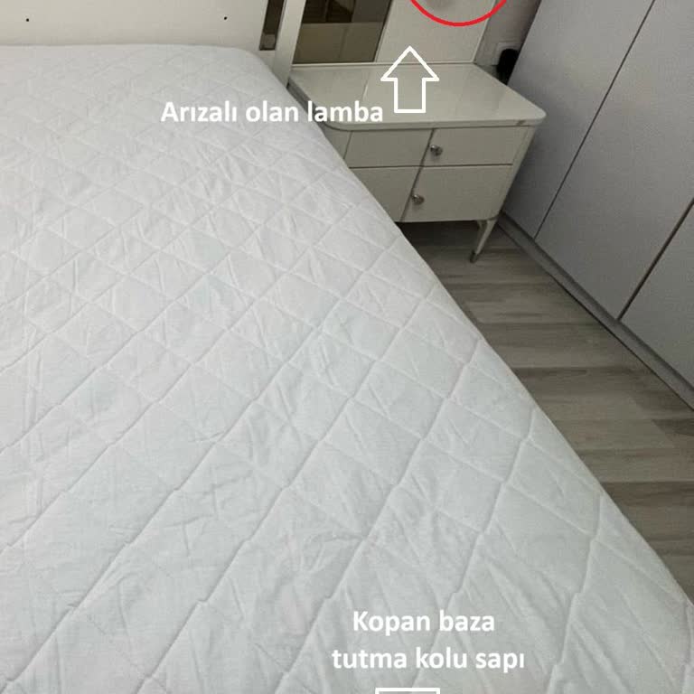 Garanti Kapsamındaki Komodin Aydınlatması Ve Baza Sapı Sorunlarına Servis Yanıtı Yok