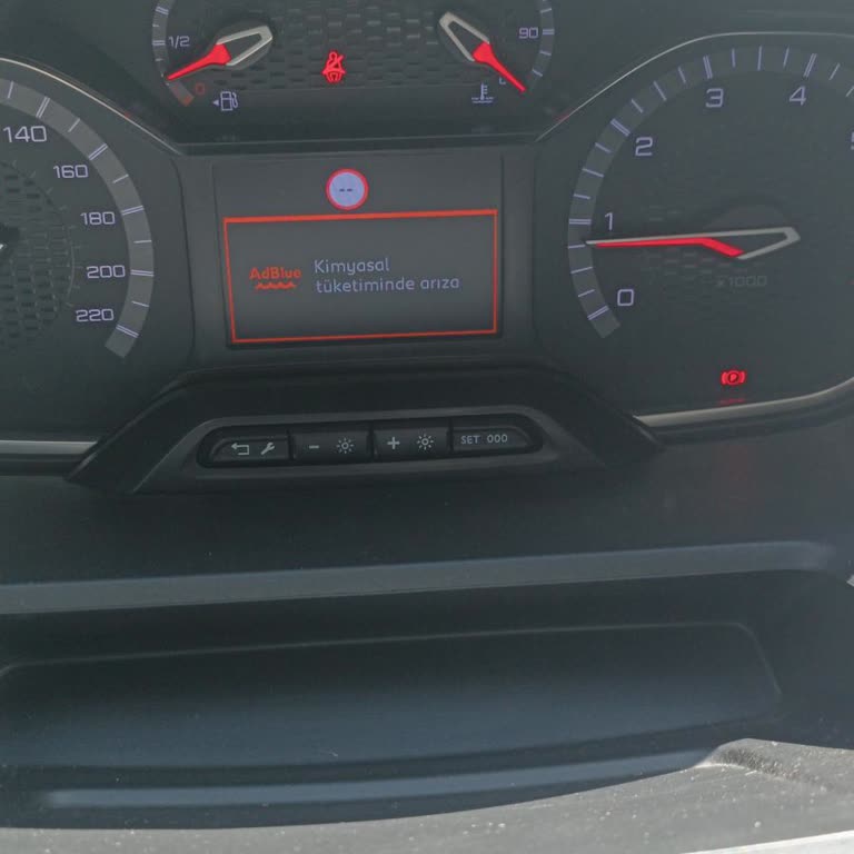 AdBlue Arızası Nedeniyle Araç Kullanılamıyor Ve İkame Araç Verilmiyor