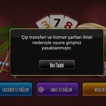 Okey Plus Hesabım Haksız Olarak Yasaklandı