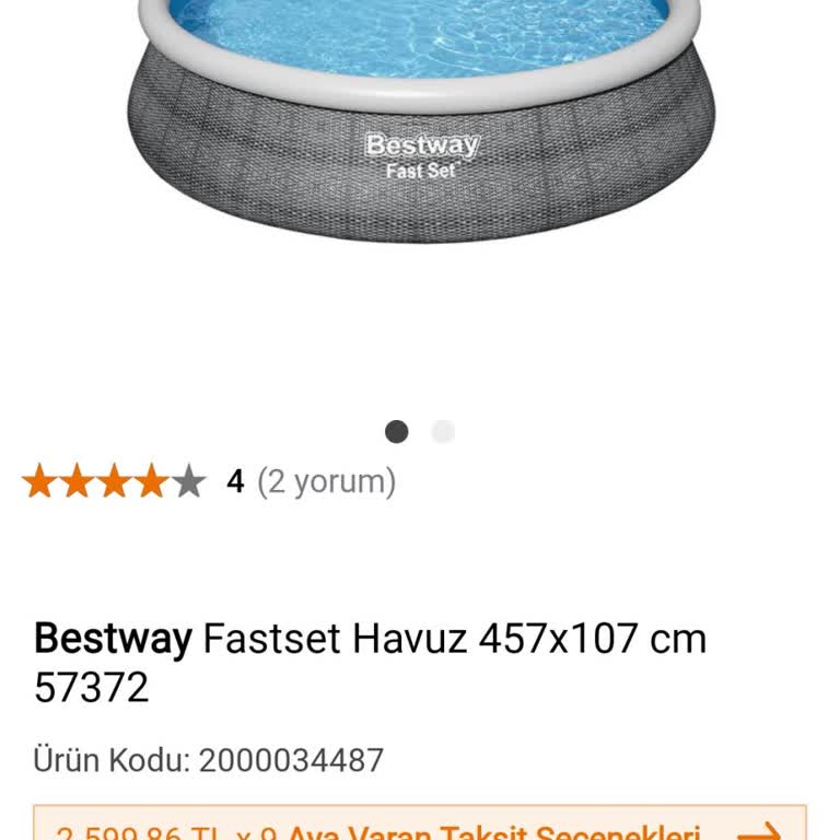 Koçtaş’tan Bestway Havuz Setinde Pompa Eksikliği