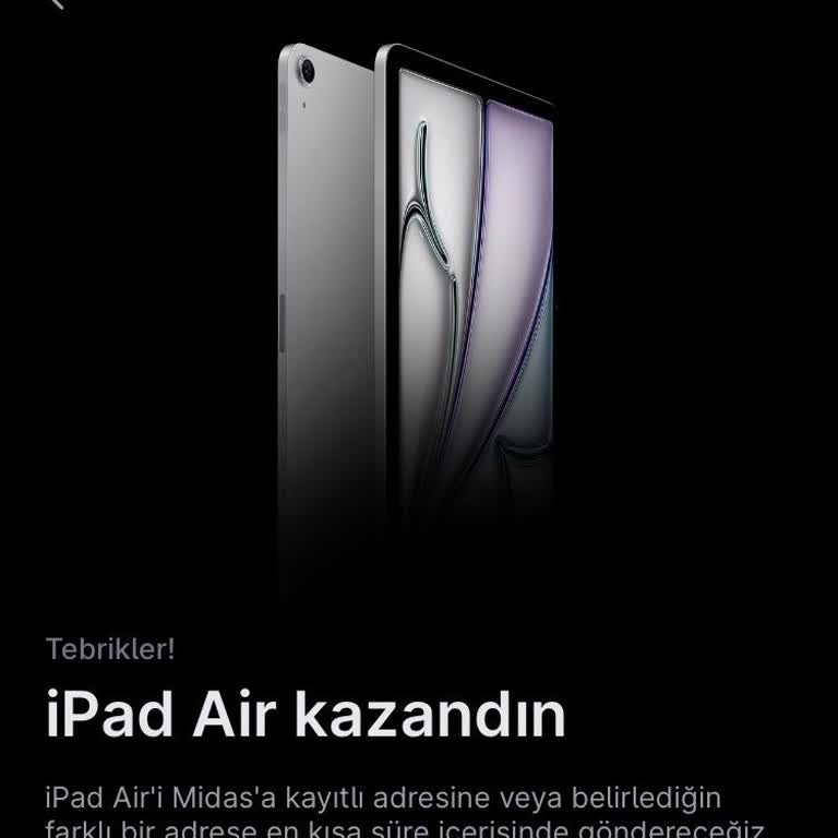 Midas Kampanya Hediyesi Ipad Air Gönderiminde 17 Günlük Gecikme