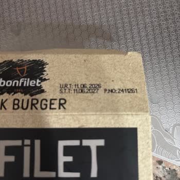 Bonfilet Steak Burger Köftesinde Aşırı Koku Ve Sert Doku İade Talebi