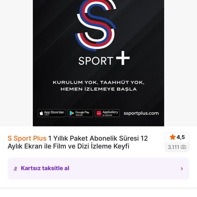Sepete Ekle Butonu Eksik, Sport Plus Yıllık Aboneliği Satın Alamıyorum