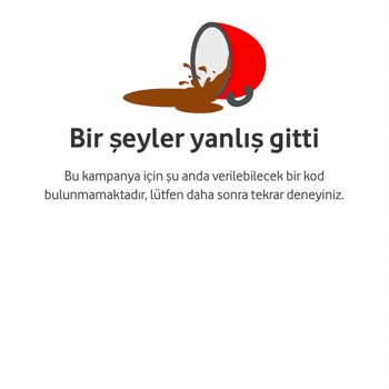 Kampanya Saati İçinde Kod Alınamaması Ve Kod Tükendiği Uyarısı