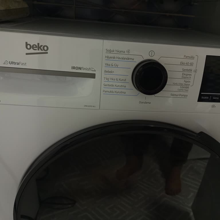 Beko Kurutmalı Çamaşır Makinesinde Tehlikeli Yanma Kokusu Ve Kapak Açılmama