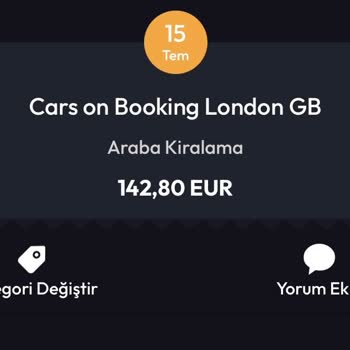 Aracı Alamadığım İçin 222,10 Euro İade Talebim Reddedildi