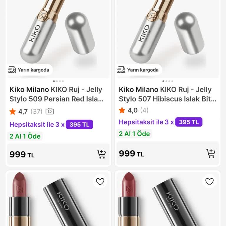 Hepsiburada’da Kiko Rujları Fiyat Şişirildi, Yapay İndirimle Tüketiciler Aldatıldı