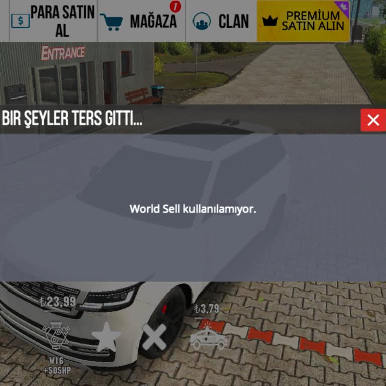 World Sell Hatası Oyun İçi Satın Alımlarını Engelliyor